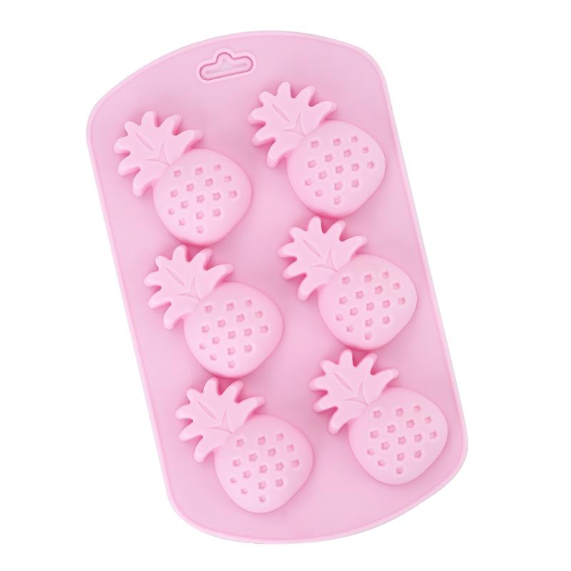 FAIS DU Fruit 6 Cavity Silicone Mold Ice Cube Fondant Molds Chocolate Candy Mould Baking Cake Decorating Tools Resin Candle Mold