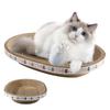 Cat Scratching Board Protect Furniture Grinding Claw Toys Oval Corrugated Paper Wear-resistant Cat Nest Cat Accessories
