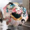 Cute anime spy Famliy Umbrella 8-Frame for Travel, camping, Casual Lightweight Portable Umbrella, Essential for every family Holidays Gift