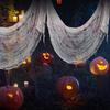 Tessuti Decorativi di Halloween Strane Decorazioni di Halloween Decorazioni d'Interno Sospese Garza Horror 76x190cm