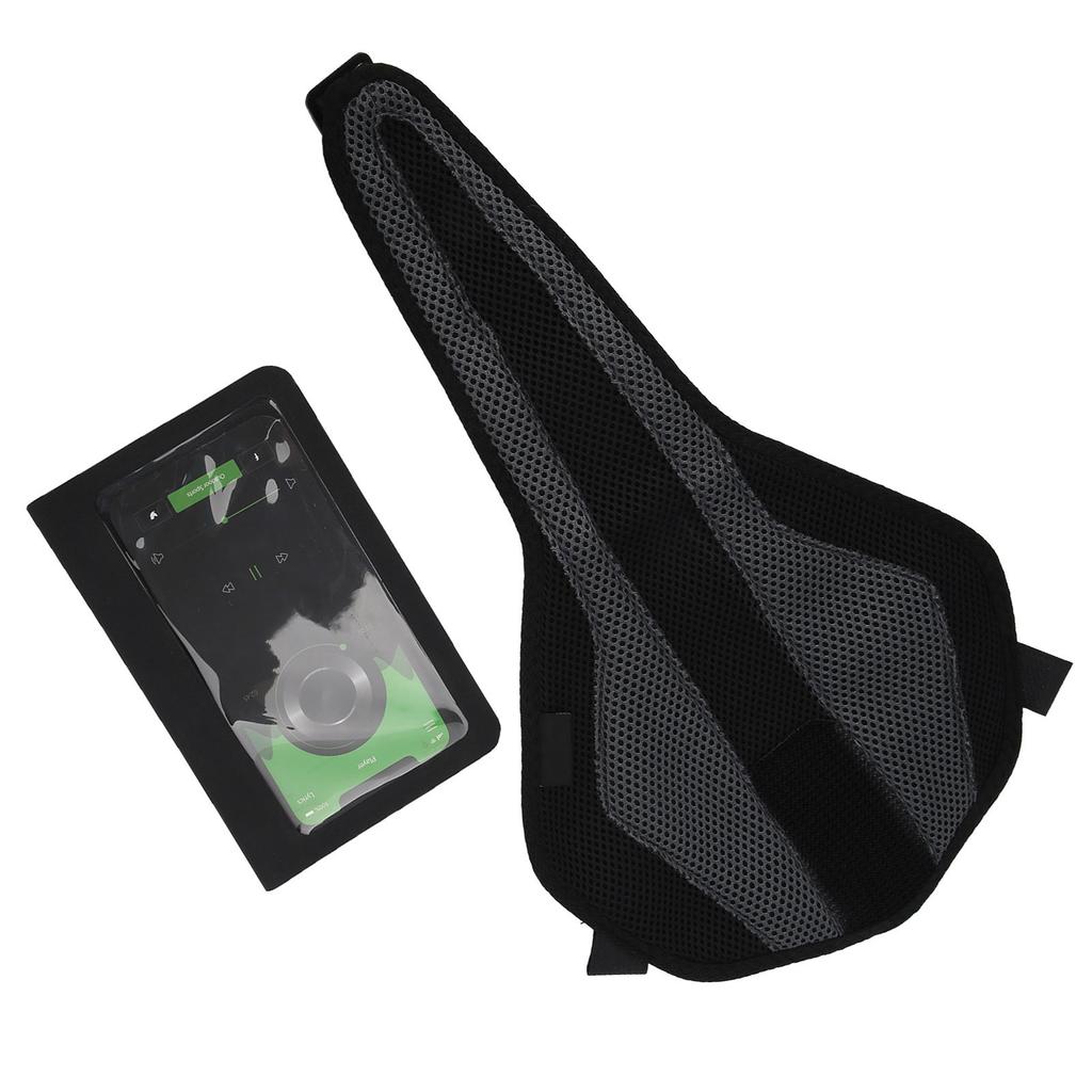 Bicycle Sweatband Training Tape Sweatproof Net with Mobile Phone Bag Cycling Accessories