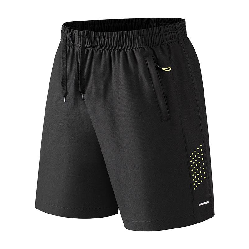 

Summer Sports Shorts For Men Quick-Dry Shorts Casual Knee-Length Shorts Stretchy And Breathable Plus-Size Men S Outdoor Running Shorts M чёрный