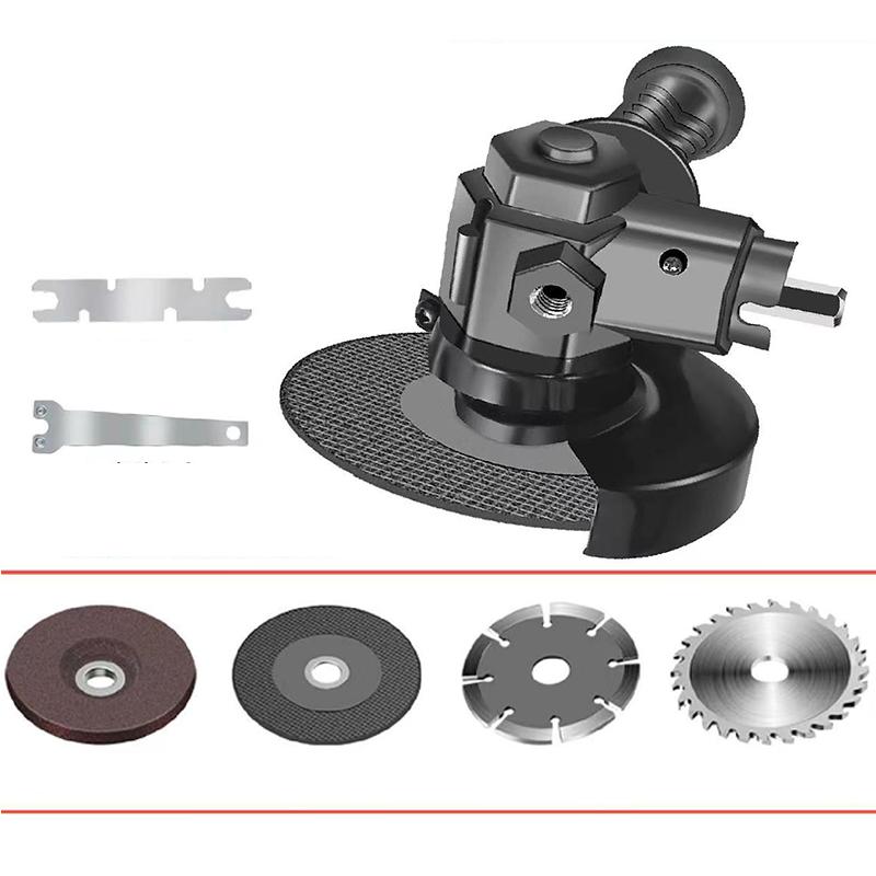 

Деревообрабатывающие инструменты Электрическая дрель в электрический молоток Угловая шлифовальная машина Преобразовательная головка Адаптер для модифицированного инструмента DIY Деревообрабатывающий станок