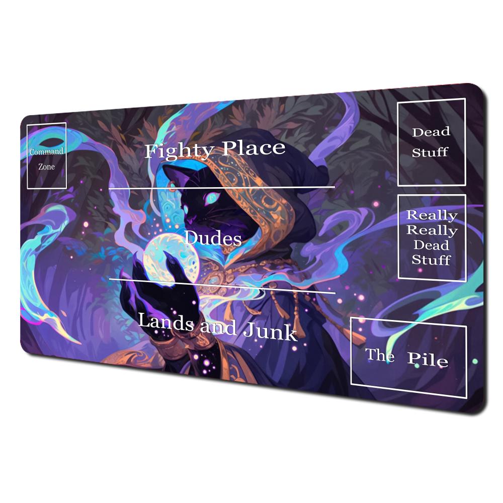 Magic Trading Card Battle Gaming Mats Playmat Anime Mouse Pad Desk Mat Pc Accessories Tcg Mat Rubber Antislip Base