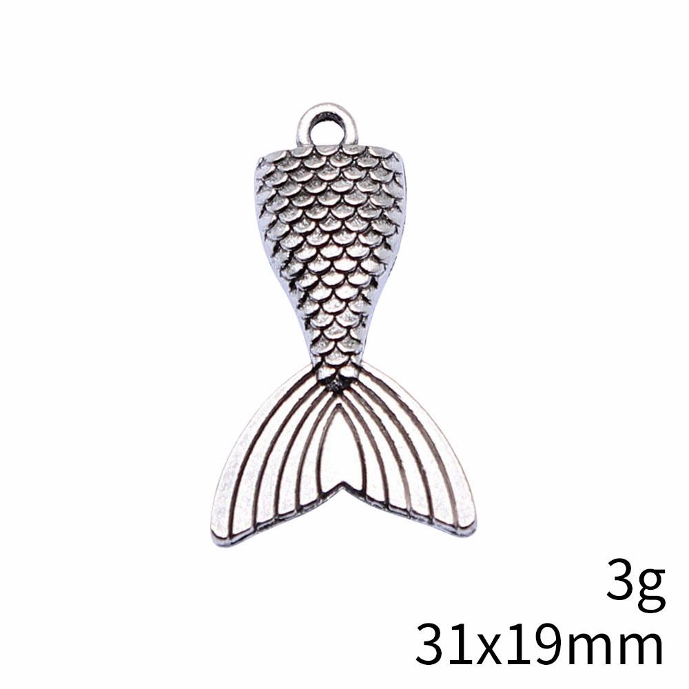 Back To School Charm Bracelet Italian Mermaid Charms Pendant Biz Pendants For Jewelry Crafting