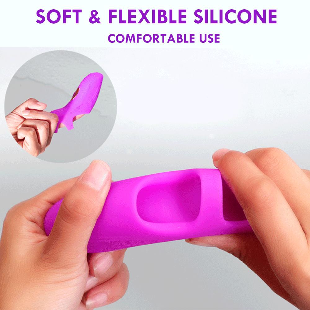 9 Frequency Wireless Remote Control Finger Cots Vibrator Men And Women Finger Sets Bullet Clit Vibrators Sex Toys For Women