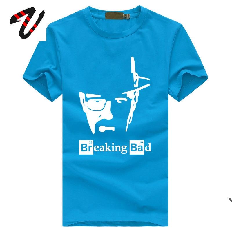 Chemical Breaking Bad Unisexs TShirts Walter White One Who Knocks Heisenberg Tshirts Homme Hipster Tees Oversized Clothing Shirt