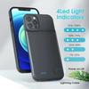 Per iPhone 11 12 13 14 Pro Max XS Max XR 6 7 8 Plus SE 5S 13 Mini Custodia Caricabatterie Portatile Power Bank Copertura di Ricarica Capa