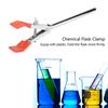 Laboratory Teaching Instrument 135 Degrees Chemical Flask Clamp Zinc Alloy Retort Stand Condenser Clamp