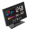Elektronische Digitale Lcd Temperatuur Vochtigheid Monitor Klok Termometru Higrometru Elektronische Indoor Home Weersverwachting Klok