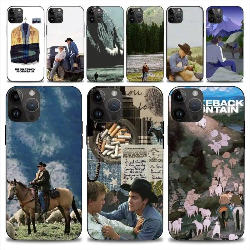 

Movie-Brokeback-Mountain Phone Case For iphone 14 13 12 11 Pro Max Mini X 7 8 Soft Case