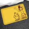 Cartoon P-Psyduck Room Mats Washable Non-Slip Living Room Sofa Chairs Area Mat Kitchen Alfombra