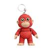 Keychain Punch Monkey His Tiny Plush Buddy Keychain Backpack Purse Car Bag Key Chain Pendant Accessories