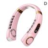 Portable USB Hanging Neck Fan Cooling Little Electric Fan Air Conditioner