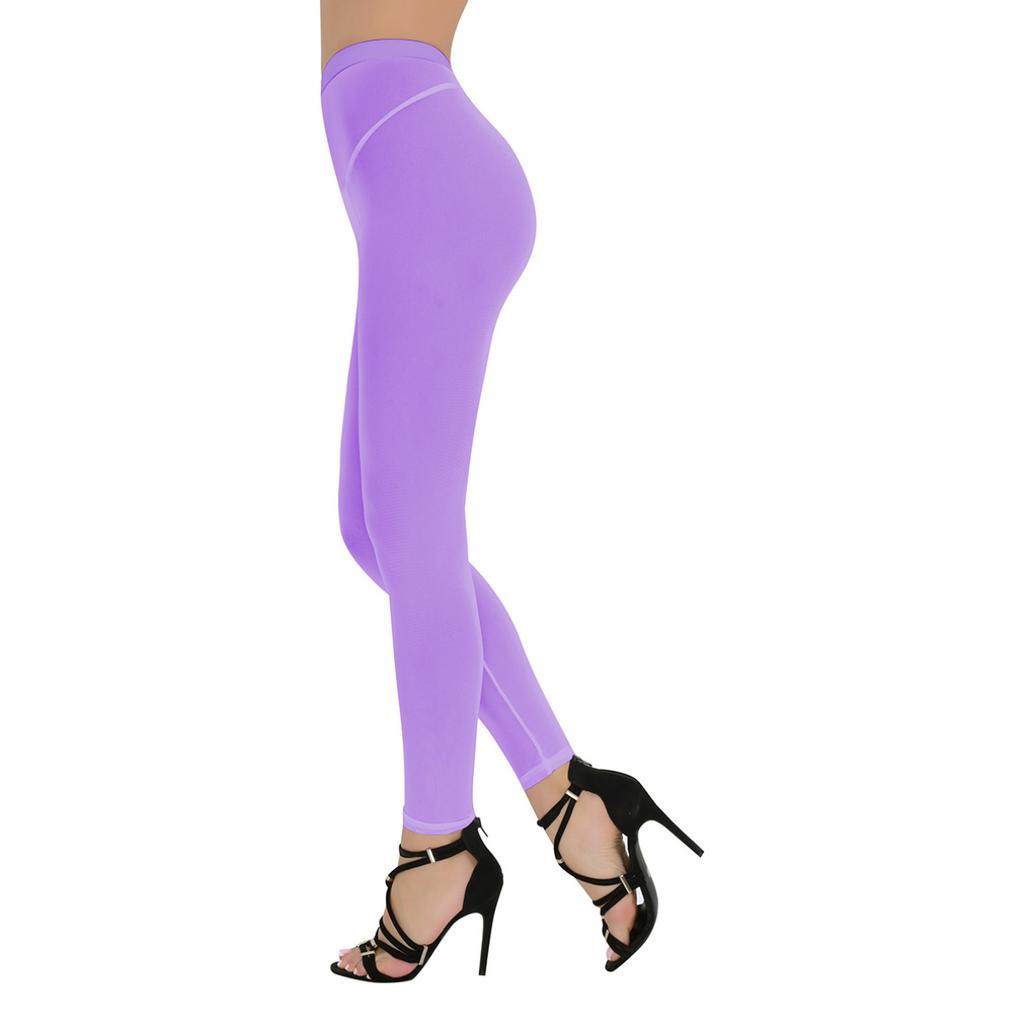 Mesh Sheer Leggings Pants Stretchy 