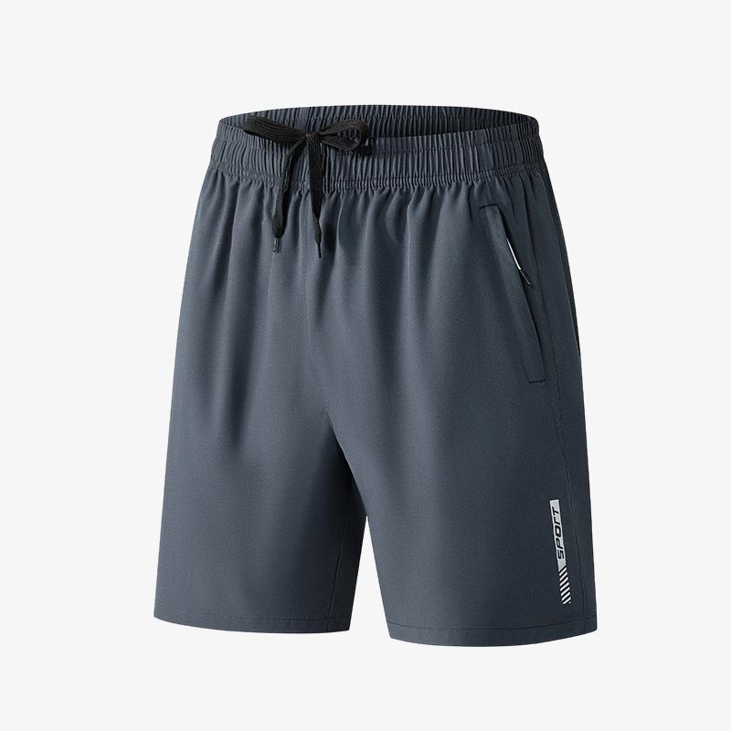 Men's Summer Five Quarter Shorts Solid Color Summer Loose Beach Pants