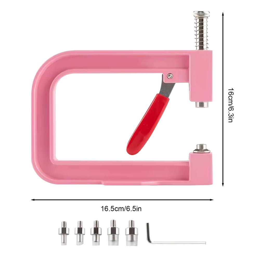 Pearl Setting Machine Kit Pearl Setting Tool Set Portable Sturdy Handmade Pearl Beads Rivet Machine Crafts Accessories