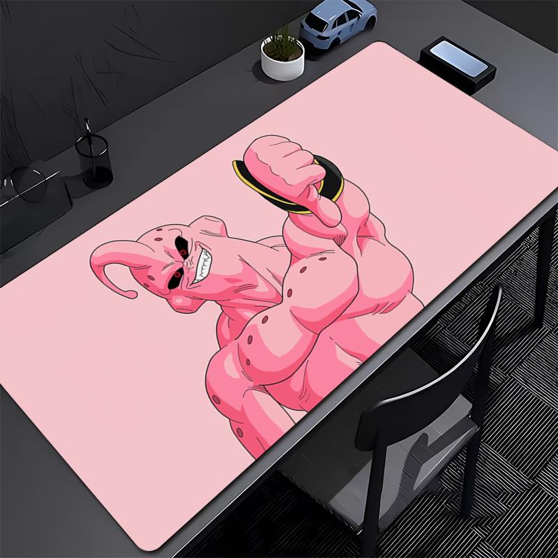 Dragon Ball Majin Buu Gaming Mouse Pad Office Carpet Mouse Mats Gamer Rug Desk Accessories Computer Table Pad PC Anime Mousepad