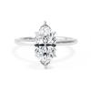 Marquise-Schliff Moissanit Diamant Verlobungsring für Damen Sterling Silber Ehering Schmuck Geschenke Mit Zertifikat