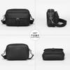 Horizontal Shoulder Bag Men Crossbody With Lid Style Big Brand Simple