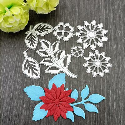 Μεταλλικά Stencils Κοπής με Σχέδια Λουλουδιών Για Scrapbooking Φωτογραφικό Άλμπουμ Χειροτεχνίες DIY Stencils Κοπής Για Χαρτί Κάρτες