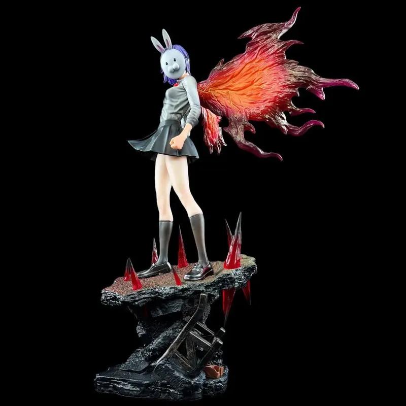 Anime Dc Tokyo Ghoul Ghost Island Double Headed Touka Kirishima Collectible Figures Model Action Desktop Ornament Playthings Gifts