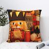 Nutcrackers Christmas Pillowcase Printed Polyester Cushion Cover Decorations Throw Pillow Case Cover Home Dropshipping 18''