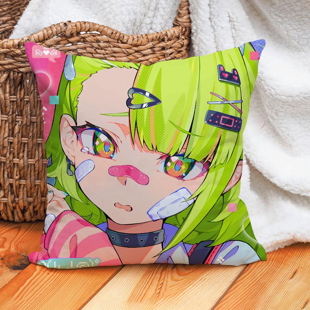 Zenless Zone Zero Angels Of Delusion Aod Pillow Case Home Cushion Cover Suitable For Office Sofa Car Suitable For All Seasons