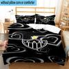 3pcs Clube Atlético Mineiro With Shield Bedding Set Duvet Cover Closure Includes 1 Duvet Cover & 2 Pillowcases Bedding Sets Home Decor Gifts