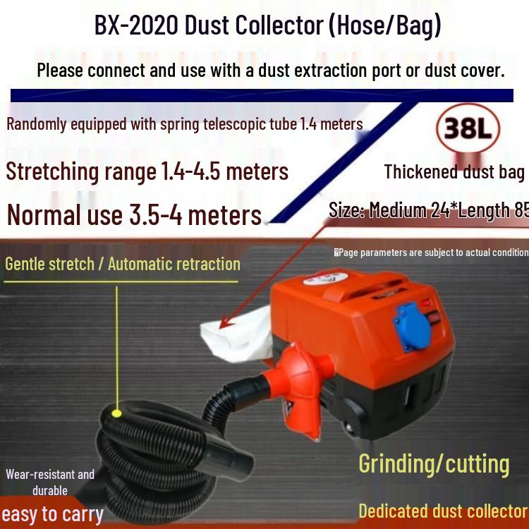 100-Type Dust-Free Vacuum Grinding Angle Grinder Protective Cover