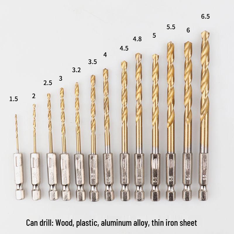 Kobalt Spiralbohrer Set für Edelstahl, Aluminium, Metall und Holz