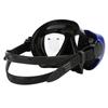 Lunettes de Plongée Adulte Natation Scuba Snorkel Équipement Anti-Buée Lunettes Sous-Marines(Bleu )