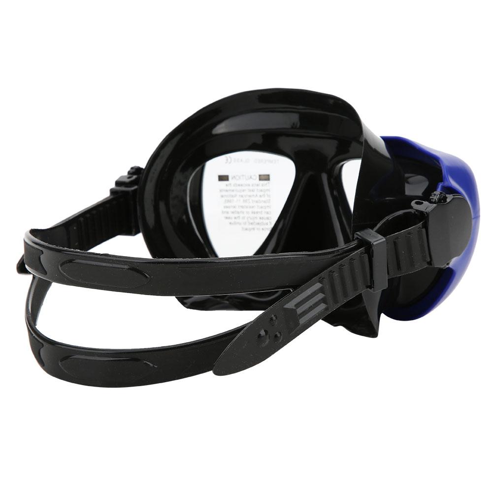 Adult Diving Goggles Swimming Scuba Snorkel Equipment Anti Fog Underwater Glasses(Blue )