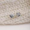Super Flash Multi-Color Rhinestone Shambhala Stud Earrings, Light Luxury High-End Celebrity Style Fashion Temperament Earrings