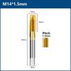HSS Titanium Coating Screw Tap Drill Bit M2 M2.5 M3 M3.5 M4 M5 M6 M8 M10 M12 Metric Straight Flute Thread Tap Hand Tools Thread Lock3