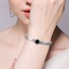 Unique Roman Letter Bangle Fashionable Engraved Love Wristband Handmade Gift for Her Trendy Women Wrist Accessories