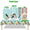 Aladdin Jasmine Princess Girls Birthday Party Decor Kit Disposable Tableware Plates Cups Napkins Tablecloth Balloon Party Favors