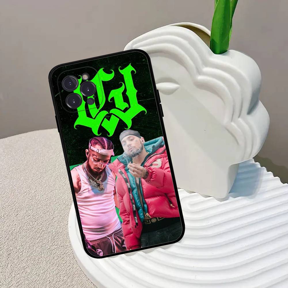 Jc Reyes Tour 2025 Phone Case For IPhone 17 16 15 14 13 12 11 Pro Max Plus Mini Silicone Black Cover