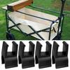 Camping Trolley Card Buckle Portable Multifunctional Trolley Card Buckle For Beach Garden Fishing Folding Cart Accessories