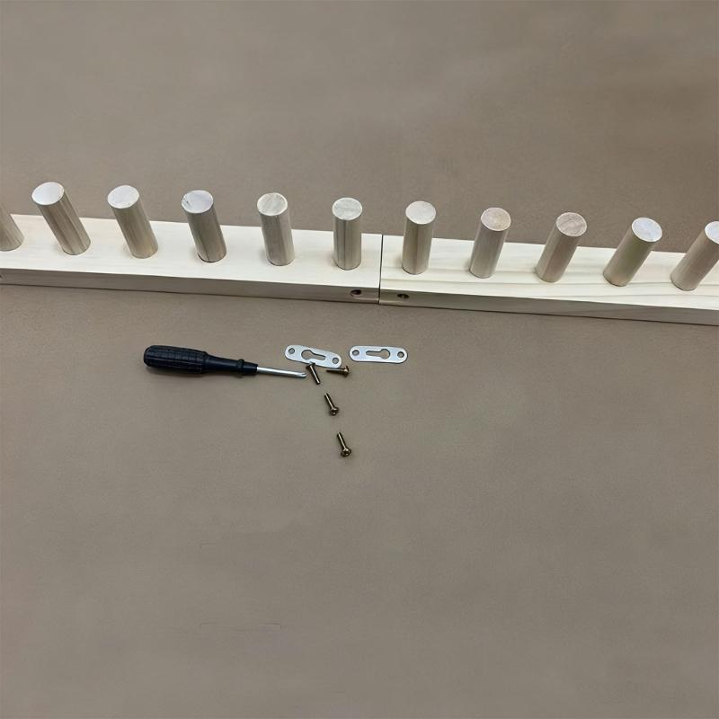 Wood Knitting Machine Knitting For Adult Beginner Weaving Blankets Bedspreads Shawls Sweaters and Yarn Craft Project