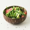 Kokosnootkommen Voor Serveerschalen Houten Salade Hout Herbruikbare Kom Serveergerei Natuurlijke Kokosnootschaal Kommen Ontbijt Feest