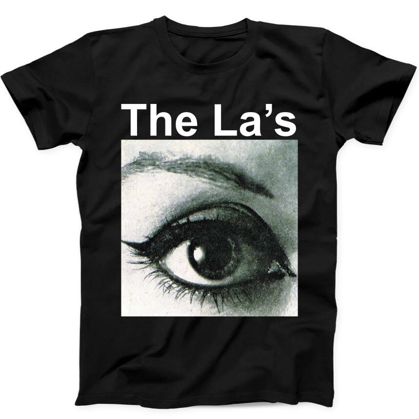 

The La s The La s Rock Pop Music Gift Tee Black T Shirt 113 L