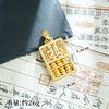 China-Chic Fuzi Abacus Rope Woven Antique High Grade Ornament Necklace Pendant