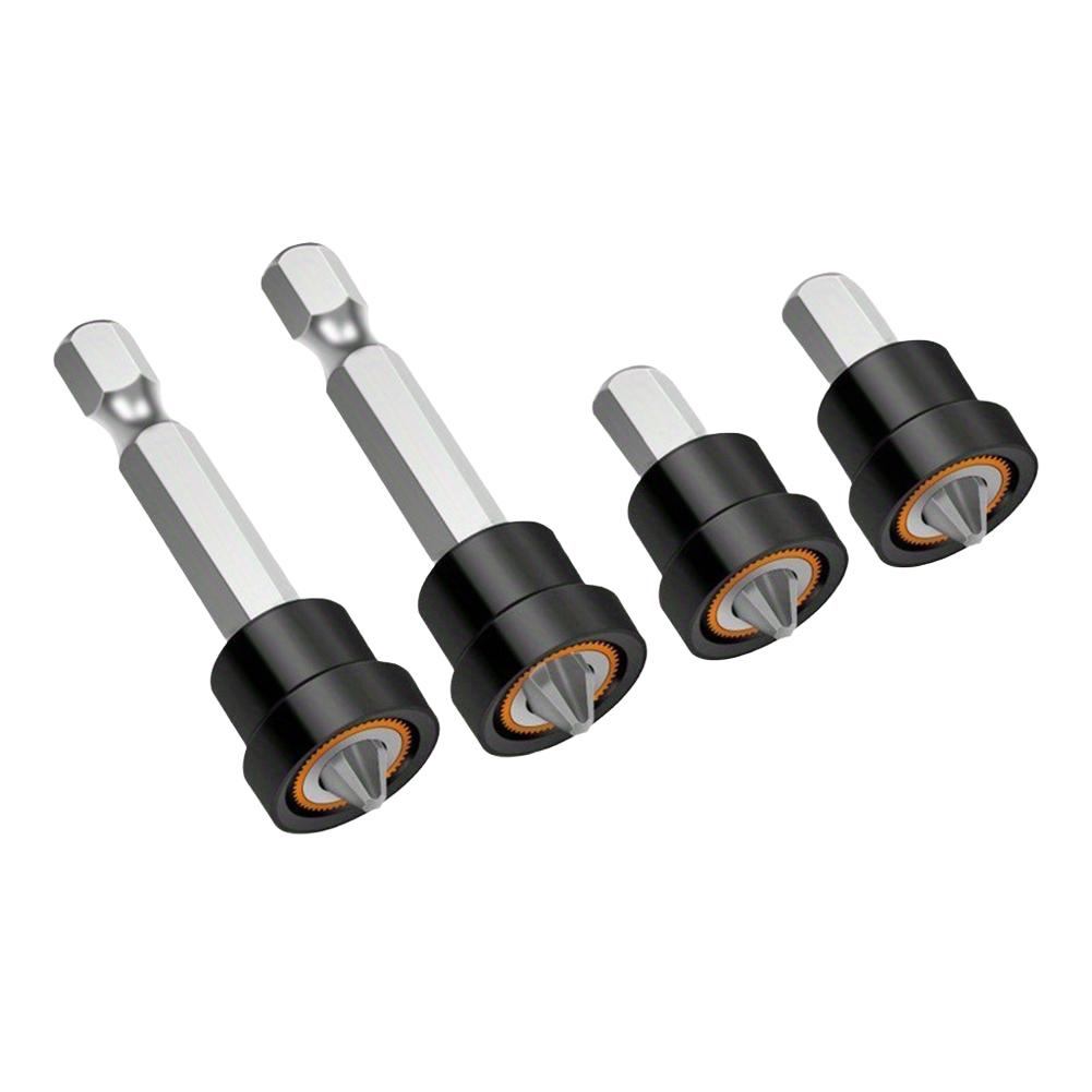 

4Pcs Magnetic Screwdriver Bits For Plasterboard 50mm & 25mm Cross Drywall Screw Setter Kit Compatible With Electric Drill