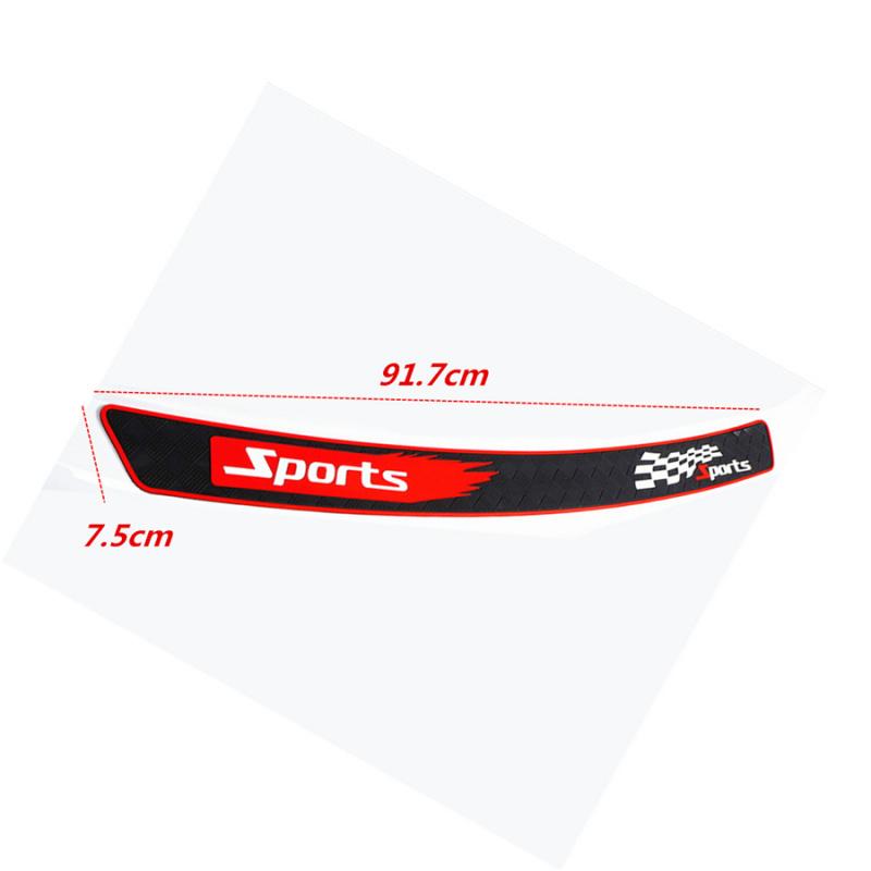 4Pcs Universal Rubber Car Door Scuff Sill Cover Panel Step Protector Bumper Corner Protector 1Pc Rubber Car Accessories Rear Guard Bumper Scratch Prot