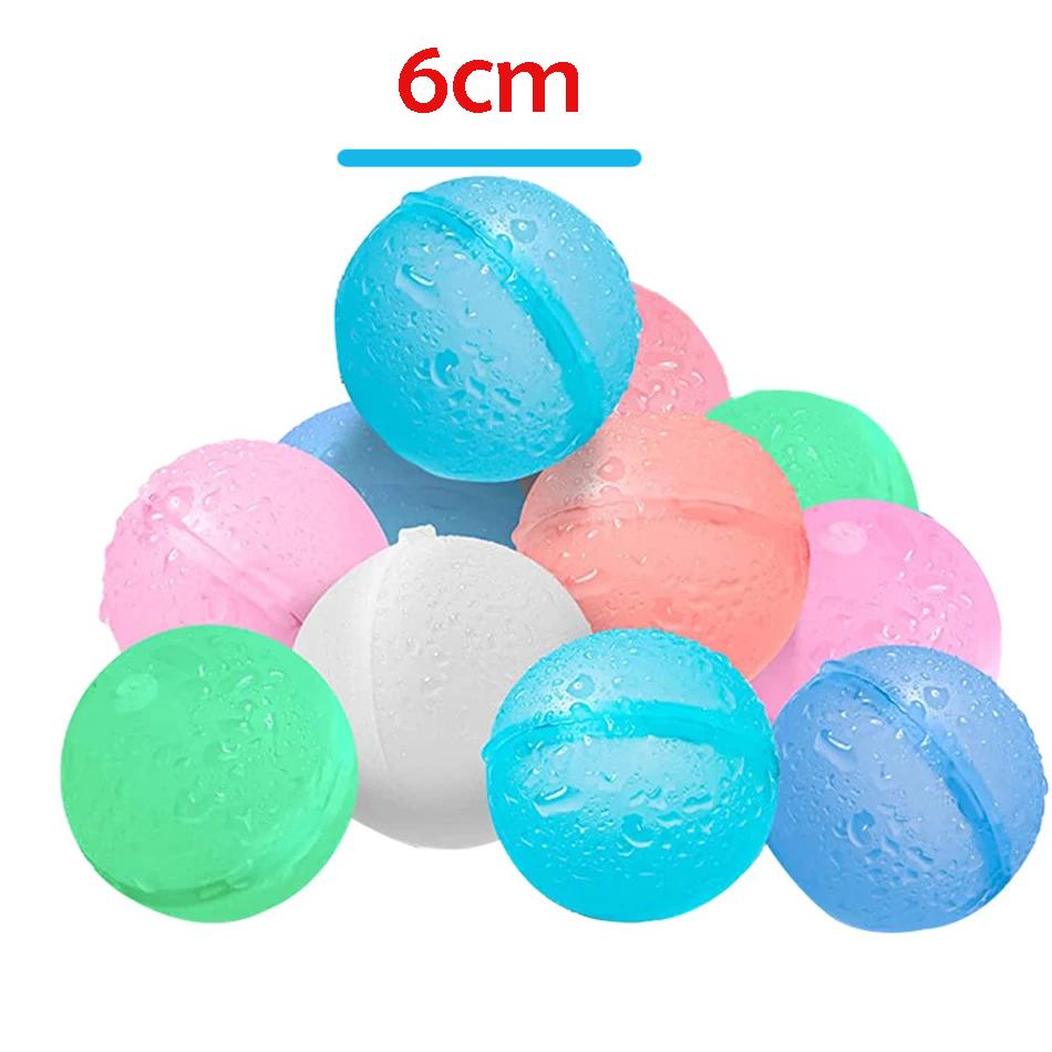 Reusable Water Balloons Quick Fill Self Sealing WaterBomb Splash Balls Toy Outdoor Summer for Kids Swimming Pool Water Balls