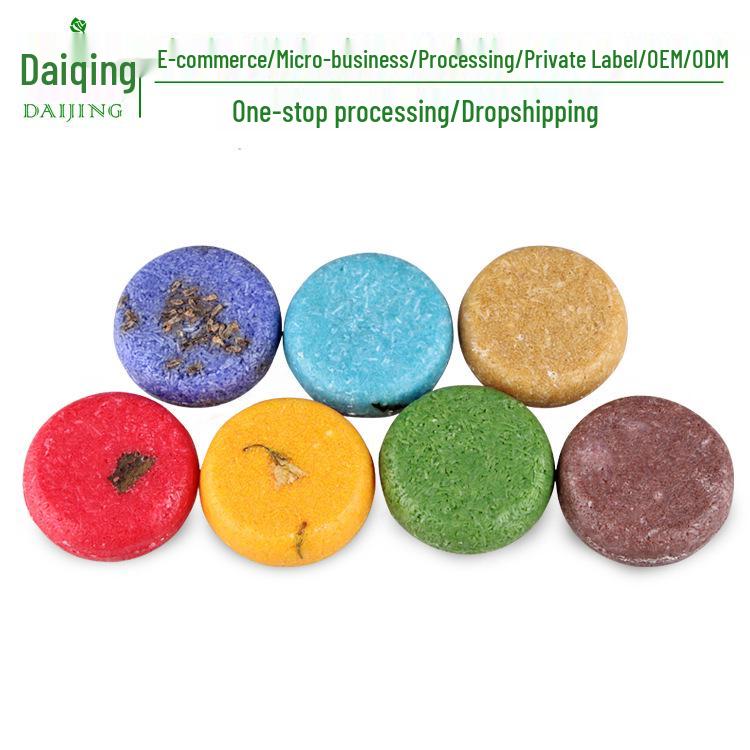 Silicone-Free Hair Growth Shampoo Bar with Ginger, Peppermint, Cinnamon & Rosemary Extracts.