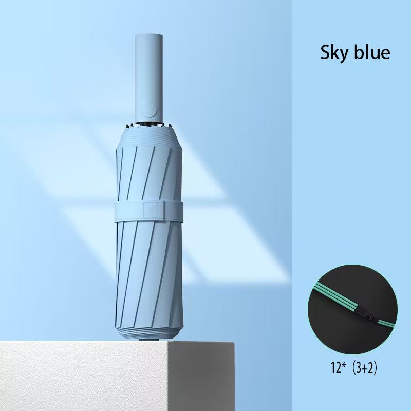 

60 спиц Супер ветрозащитный зонт Зонты на любую погоду Большой размер Мужской автоматический бизнес-зонт Защита от УФ-лучей Женский зонт от солнца