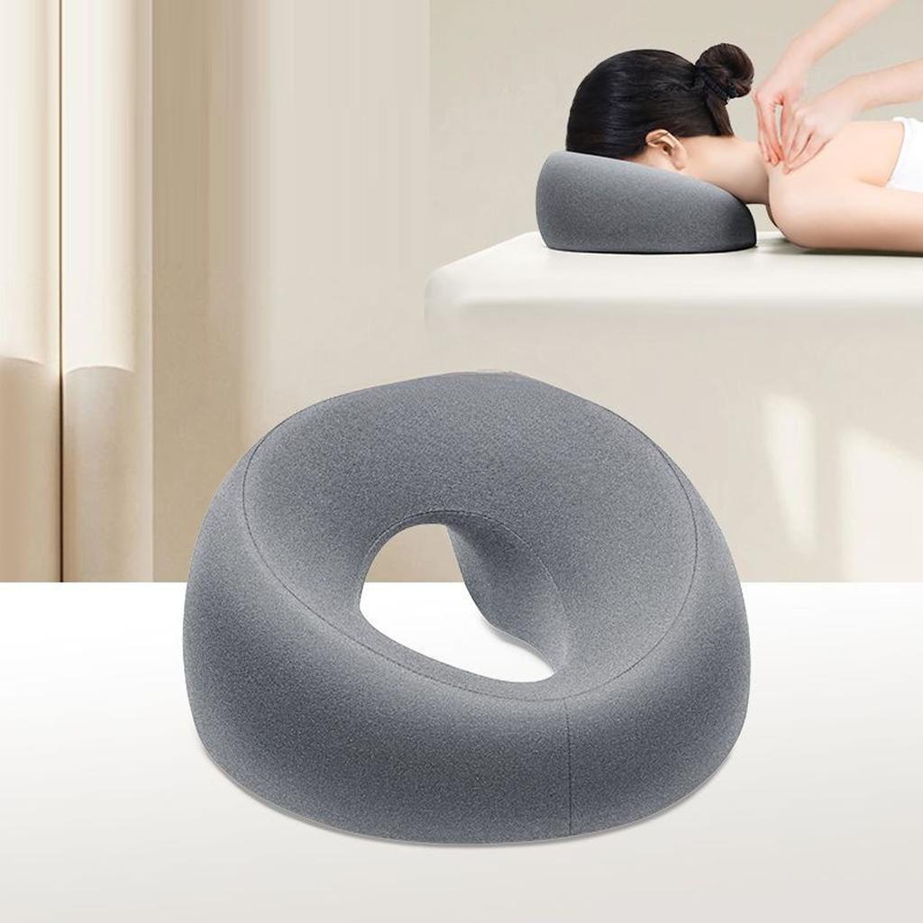 Salon Massage Face Pillow Breathable Ergonomic Zoning Comfortable Face Down Cushion for Beauty Bed