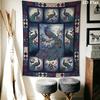 Peacock Wall Tapestry Aesthetic Wall Hanging Printed Fabric Blanket Decorative Tapestries for Bedroom Living Room Home Decor